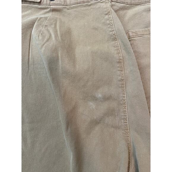 Lucky Brand Button Front Utility Pant Twill Khaki Size 31 Adjustable Waist - Picture 8 of 8